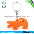 hottest selling silicone 3D epoxy keychain
